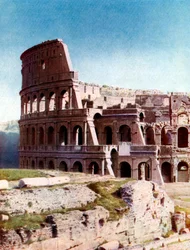 O Coliseu, Roma, Itália, 1933-1934