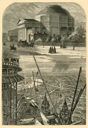 O Coliseu em 1827, c1876.
