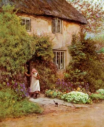 A porta da casa de campo, 1899