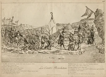 A contrarrevolução, 1791.