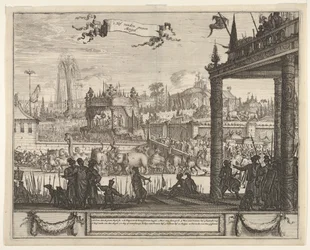 O Tribunal do Grande Mogul t Hof vanden grooten Mogol, século XVII.