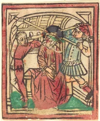 A coroação de espinhos, 1440.