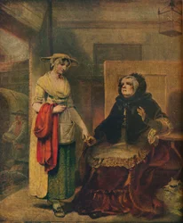 A partida das filhas, século XVIII, 1921