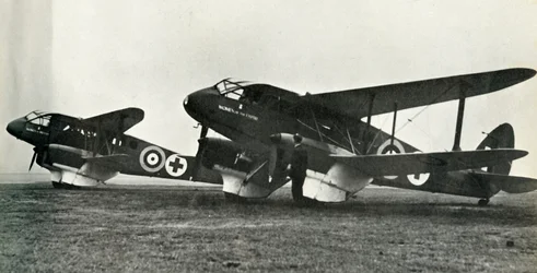 A ambulância De Havilland, 1941.