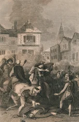 A morte de Wat Tyler, 1381, século XIX