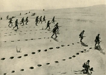 A Fase do Deserto da Campanha do Sudoeste Africano ..., Primeira Guerra Mundial, 1915, c1920.