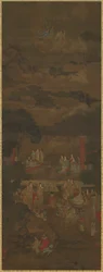 O Discurso de Vimalakirti e Manjusri, século XVI-XVII.