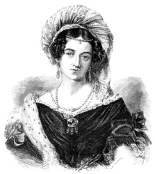 A Duquesa de Kent, Marie Victoria, 1786-1861, 1900