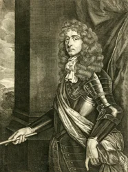 Os efígies do senhor Earle honorável de Carlisle, c1679.