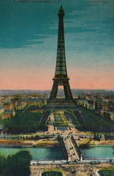 A Torre Eiffel, Paris, c1920