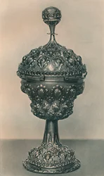 A Taça Eleitoral pertencente ao Winchester College, 1903