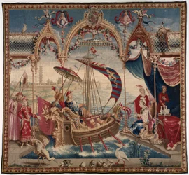 A vela do imperador, de A história do imperador da China, Beauvais, 171622.