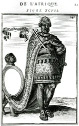 O Imperador da Abissínia, século XVII