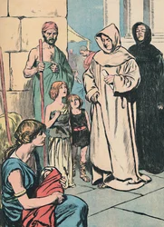 Os prisioneiros ingleses em Roma, c1907