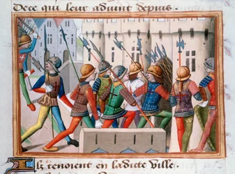 Os ingleses sendo expulsos de Paris, abril de 1436, 1484