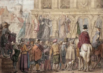 A execução de Lady Jane Grey.