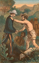 A descoberta de Hamilton em Lucknow, c1910
