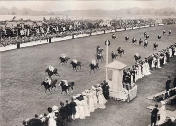 O acabamento da Royal Hunt Cup, c1903.