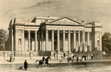 O Museu Fitzwilliam, Cambridge, c1835.