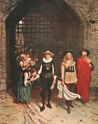 A bandeira da trégua, final do século XIX, c1902.