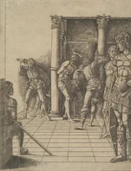 A Flagelação, com o Pavimento, ca. 1475-80.