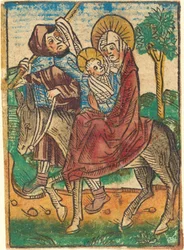 A Fuga para o Egito, c. 1490.