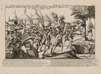 A fuga francesa dos prussianos em 1792, ca 1792.