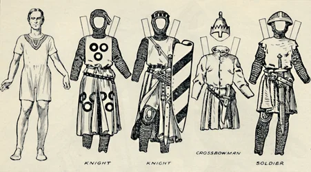 A Galeria de Trajes Britânicos: Como os Ingleses se Vestiram no Tempo do Rei Johns, c1934