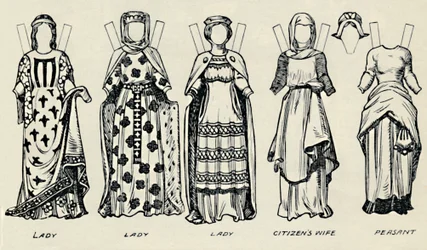 A Galeria de Trajes Britânicos: Como os Ingleses se Vestiram no Tempo do Rei Johns, c1934
