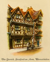 O Garrick, Stratford-on-Avon, Warwickshire, 1936.