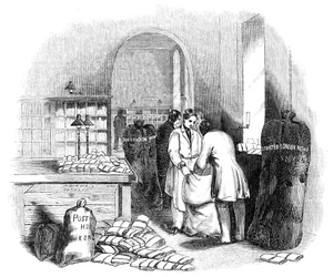The General Post-Office, Packing the Indian Mail, 1844.