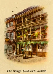 The George, Southwark, Londres, 1936.