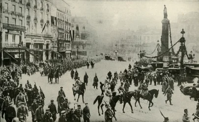 A ocupação alemã de Lille, 1914, 1919.