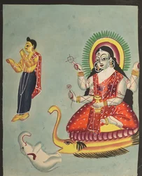A Deusa Ganga, do século XIX.