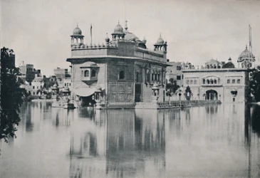 O Templo Dourado, Amritsar, 1936.