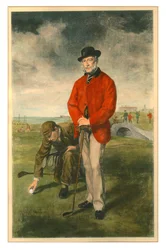 O jogador de golfe, século XIX.