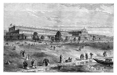 A Grande Exposição, Hyde Park, Londres, c1851, 1888.