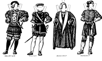 A Grande Galeria de Trajes Britânicos: Vestido Usado em Henry The Oighths Time, c1934