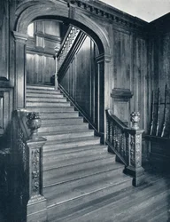 A grande escadaria do palácio, c1938
