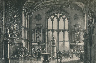 A sala da guarda, ou arsenal, 1895