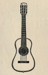 A guitarra, 1895.
