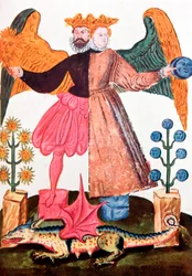 O Andrógino Hermético, final do século XVII