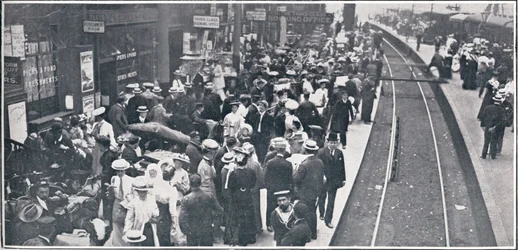 O êxodo de férias de Londres, 1906