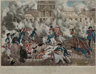A insurreição de 10 de agosto de 1792, 1792.