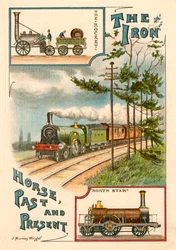 O passado e o presente do cavalo de ferro, c1900