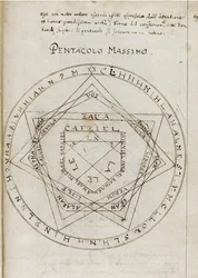 A Chave de Salomão, Clavicula Salomonis, início do século XVIII