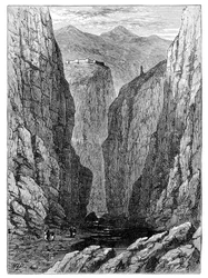 Passagem de Khyber, Afeganistão, 1900