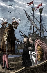 O rei visita Vasco da Gama, 1904