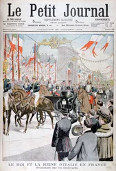 O rei e a rainha da Itália na França, 1903
