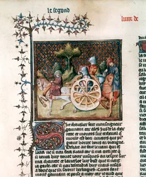 O Cavaleiro do Carro Sir Lancelot, 1344